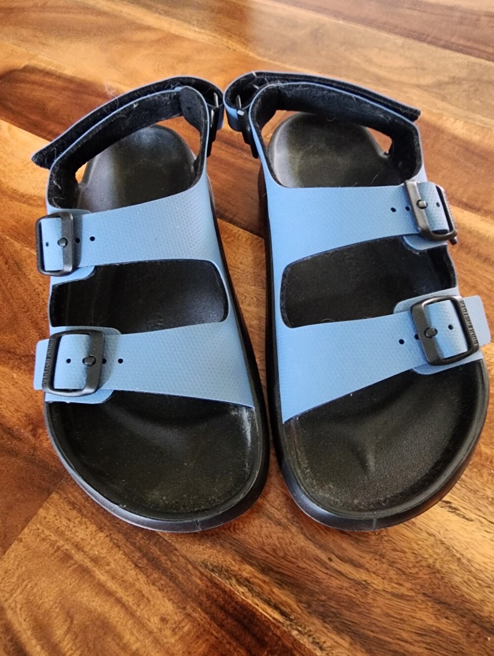 Birkenstock Blue Double-Strap Sandals